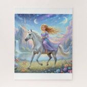 Puzzle Unicorn Dreams and Moonlight (Vertical)