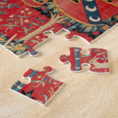 PUZZLE UNICORN ET DAME JOUER ORGE AVEC ANIMAUX (Côté)