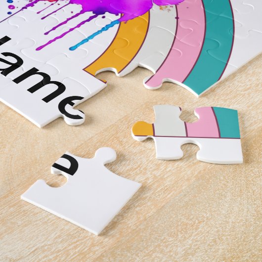 Puzzle Unicorn Kids Personnaliser (Côté)