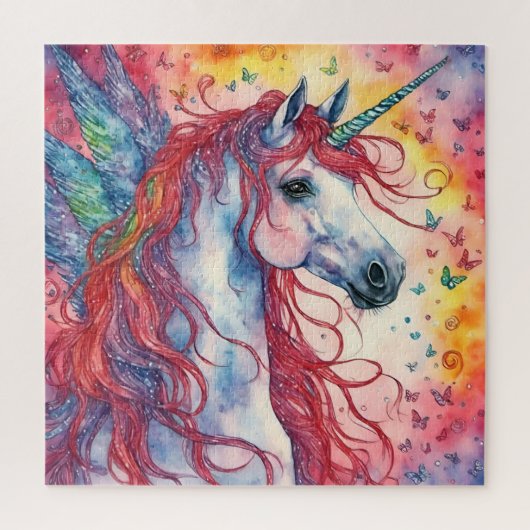 Puzzle Unicorn Pegasus (Vertical)