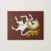 Puzzle Unicorn Rampant (Horizontal)