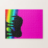Puzzle Unicorne arc-en-ciel (Horizontal)