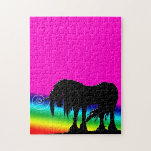 Puzzle Unicorne arc-en-ciel (Vertical)