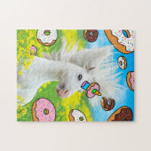 Puzzle Unicorne avec beignes (Horizontal)