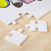Puzzle Unicorne avec thé bulle (Côté)