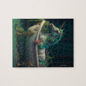 Puzzle Unicorne dans le bain Plein de Plante (Horizontal)