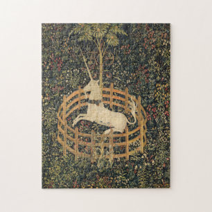 Puzzle Unicorne En Captivité Moyen Age Tapisserie Vintage