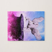 Puzzle Unicorne Imaginaire rose (Horizontal)