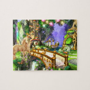 Puzzle Unicorne magique enchantée