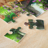 Puzzle Unicorne magique enchantée (Côté)