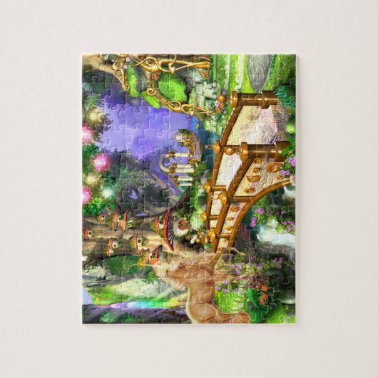 Puzzle Unicorne magique enchantée (Vertical)