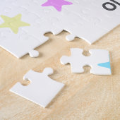Puzzle Unicorne modifiable fête d'anniversaire (Côté)