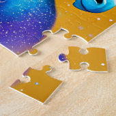 Puzzle Unicorne Personnalisée Joyeux Anniversaire avec no (Côté)