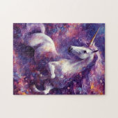 Puzzle Unicorne Purple Mane (Horizontal)
