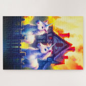 Puzzle Unicornes d'animal (Horizontal)