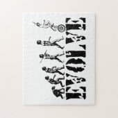 Puzzle Unicycle Evolution Sports (Vertical)