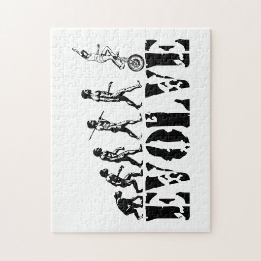 Puzzle Unicycle Evolution Sports (Vertical)