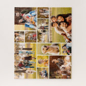 Puzzle Unique 12 photo Collage minimaliste simple (Vertical)