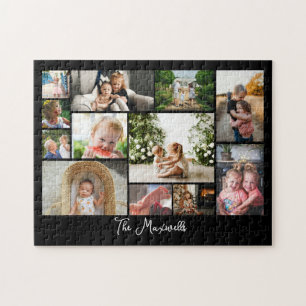 Puzzle Unique 12 Photo Collage Minimaliste Simple montage