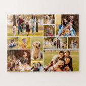 Puzzle Unique 12 Photo Collage Simple (Horizontal)