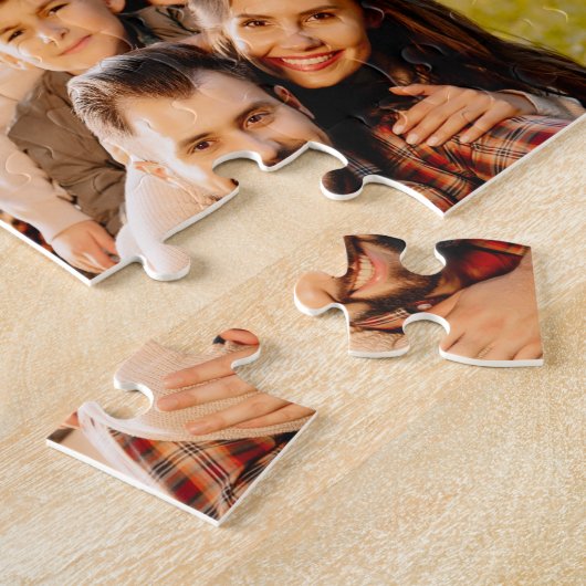 Puzzle Unique 12 Photo Collage Simple (Côté)