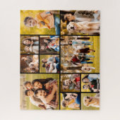 Puzzle Unique 12 Photo Collage Simple Noir (Vertical)