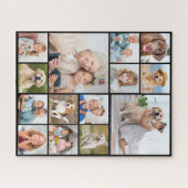 Puzzle Unique 14 Photo Collage Moderne 16x20 Simple (Horizontal)
