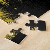 Puzzle Unique American Ukrainian Eagle Drapeau design Jig (Côté)