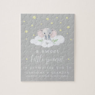 Puzzle unique de Faire-part de grossesse Bientôt