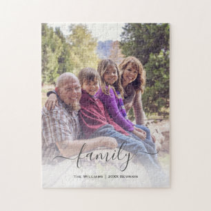 Puzzle Unique Novelty Keepsaké Nom de famille Réunion Pho
