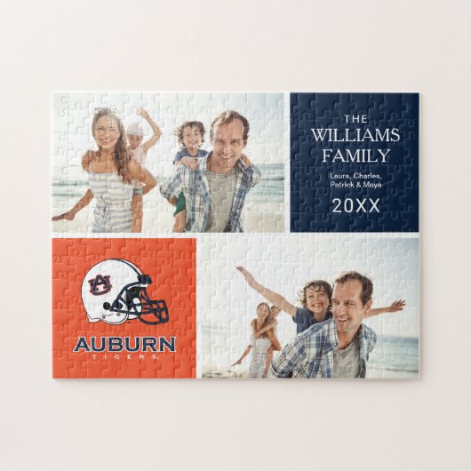 Puzzle Université d'Auburn | Auburn Football (Horizontal)
