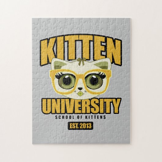 Puzzle Université de Kitten - Jaune (Vertical)