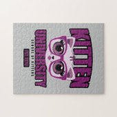 Puzzle Université Kitten - Violet (Horizontal)