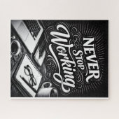 Puzzle Unstoppable Hustle (Horizontal)