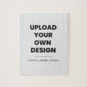 Puzzle Upload Your Own Design Here | Custom Template (Vertical)