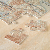 Puzzle Upper Saranac Lake Détail de l'ancienne carte topo (Côté)