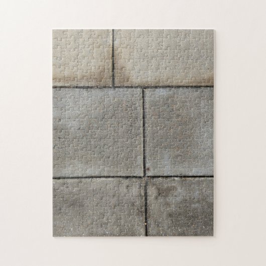 Puzzle Urban Geometry: Rain‑Washed Lines in Quiet Gray (Vertical)