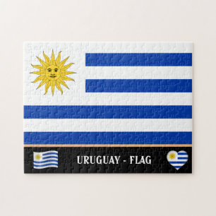 Puzzle Uruguay Drapeau et Uruguay