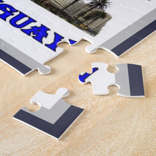 Puzzle Uruguay - I Love - (Côté)