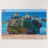 Puzzle US BEACH ASSAULT - AAV (20x30 pouces) (Horizontal)