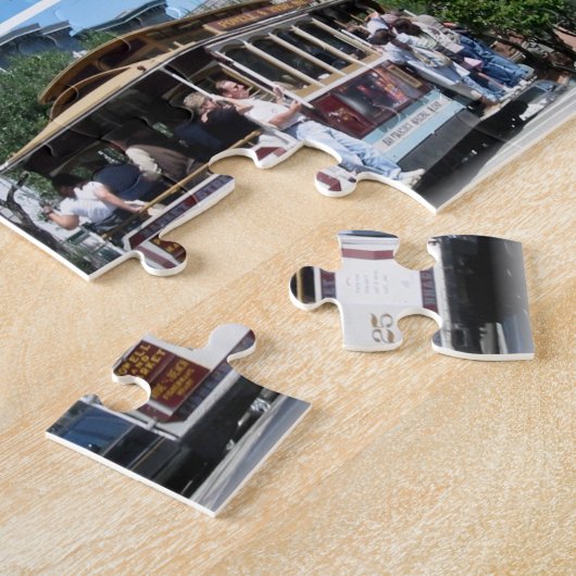 Puzzle US San Francisco - Golden Gate Bridge - Téléphériq (Côté)