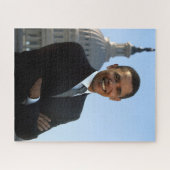 Puzzle US Senator, 44th American President Barack Obama (Horizontal)