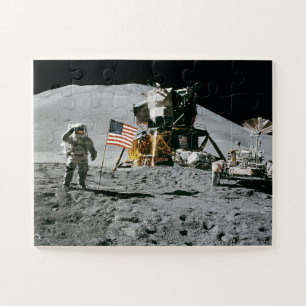 Puzzle USA Historic Apollo Moon Landing
