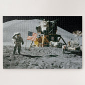 Puzzle USA Historic Apollo Moon Landing (Horizontal)