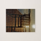 Puzzle USA, Maine, Rockwood. Une chaise avec vue sur (Horizontal)