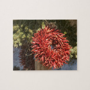 Puzzle USA, Nouveau Mexique, Père Noël Fe : Centre-vill