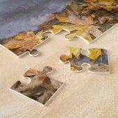 Puzzle USA, Oregon, Sweet Creek. feuilles d'érable à pert (Côté)