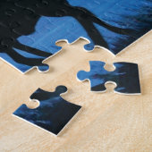 Puzzle USA Pony Express 🐎 Cowboy Rider Peinture (Côté)