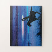 Puzzle USA Pony Express 🐎 Cowboy Rider Peinture (Vertical)