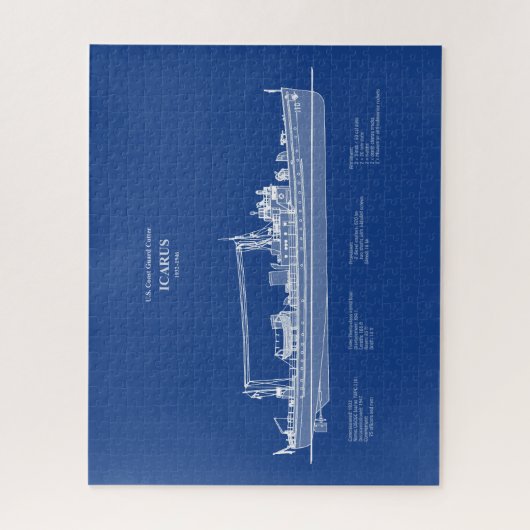 Puzzle USCG Cutter Icarus wpc-110 - ABD (Vertical)